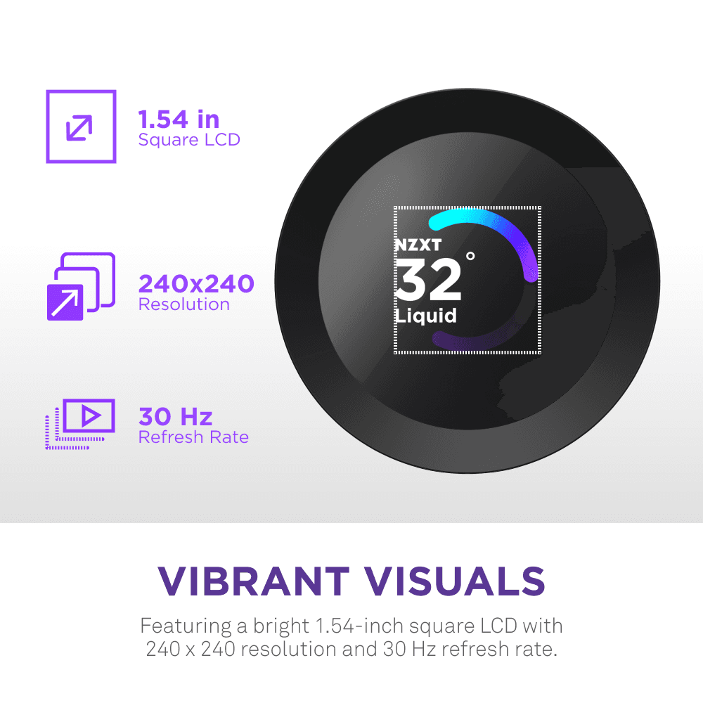 Sistema de Refrigeração Líquida AIO NZXT Kraken Plus 360 (120 mm - 2000 RPM - 4 pinos - Preto) — miniatura 5