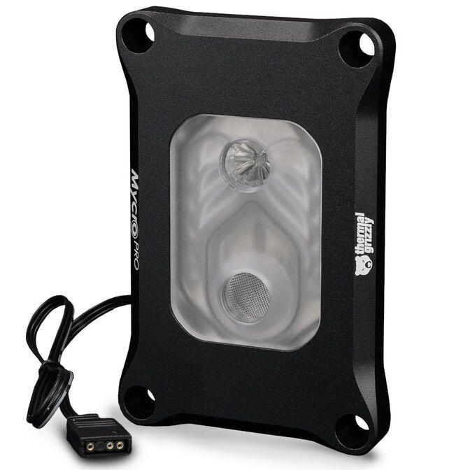 Bloco de Água para CPU THERMAL GRIZZLY Mycro Pro Stainless Steel (Preto/Prateado)