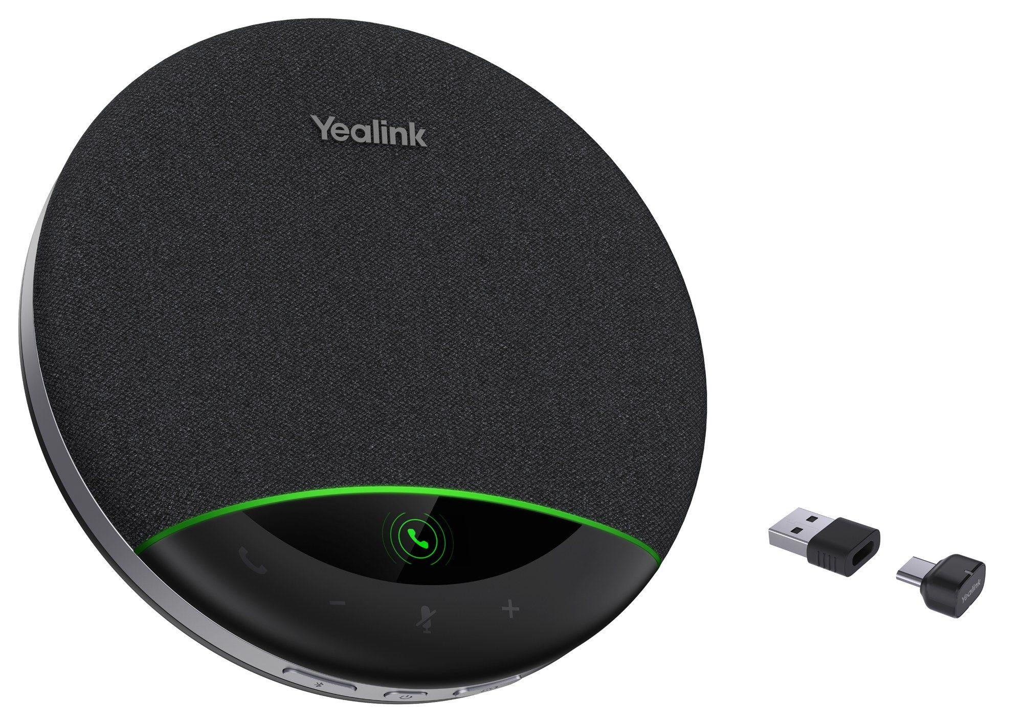 Telefone de Conferência YEALINK SP96 (USB Type-C - Universal - Com fios e sem fios - Preto)