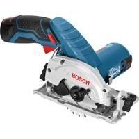 Serra Circular a Bateria BOSCH GKS 12V-26 Professional (Madeira - Preto e Azul)
