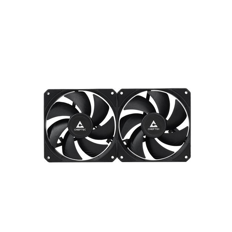 Sistema de Refrigeração Líquida para Processador CHIEFTEC ICEBERG 240 DARK (240 mm - 120 mm - Preto) — miniatura 2