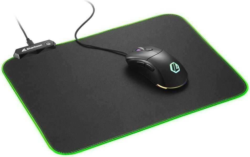 Rato SHARKOON 1337 RGB V2 (USB - LED RGB - Preto)
