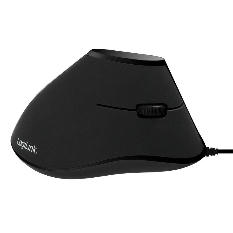 Rato LOGILINK ID0158 (Mão direita - 1000 DPI - Ótico - Preto), miniatura 3