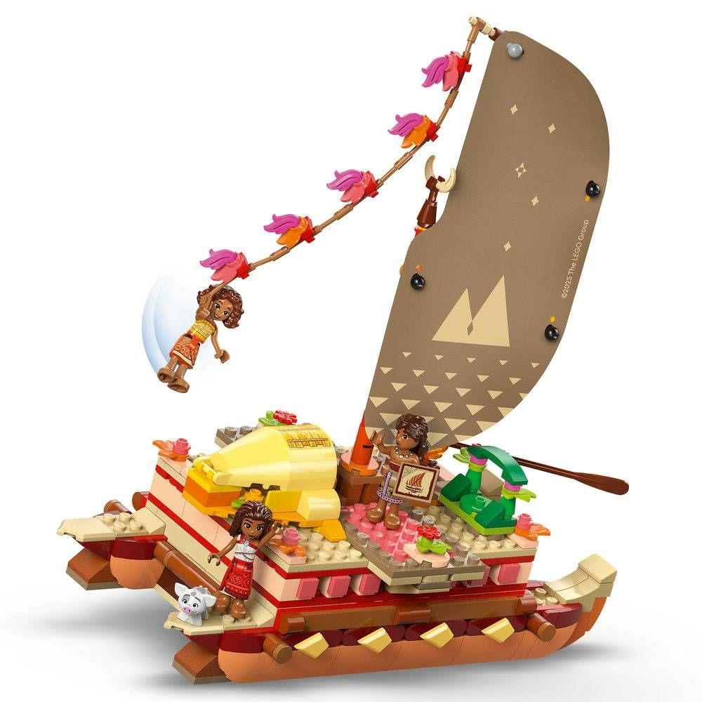 LEGO 43270 Disney Canoa de Aventuras da Vaiana (6+ anos - 529 peças), miniatura 4