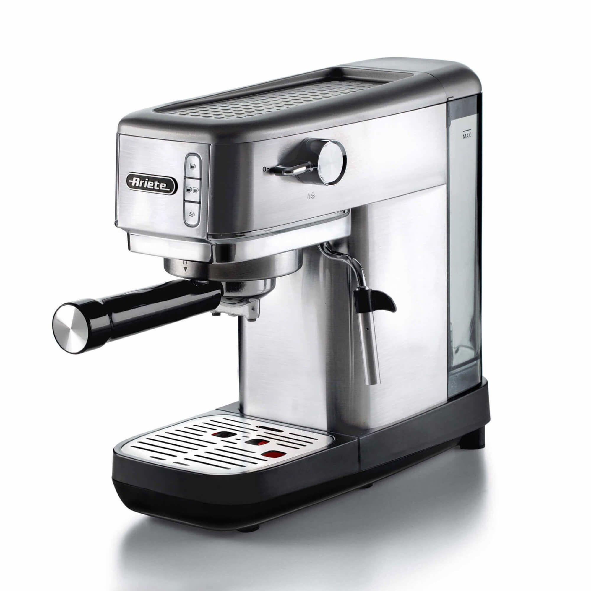 Máquina de Café Expresso ARIETE 1380/10 (1300 W - 15 bar - 1,1 l - Prateado), miniatura 2