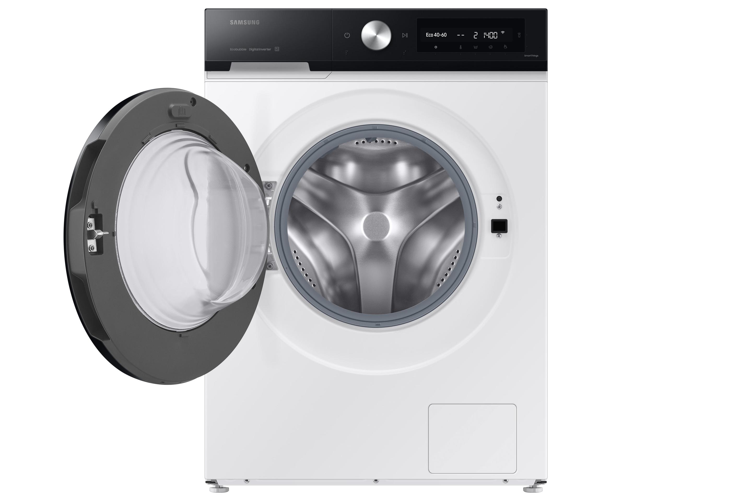 Máquina de Lavar Roupa Independente SAMSUNG WW90DB7U94GEU3 (1400 RPM - B - A - Branco) — miniatura 8
