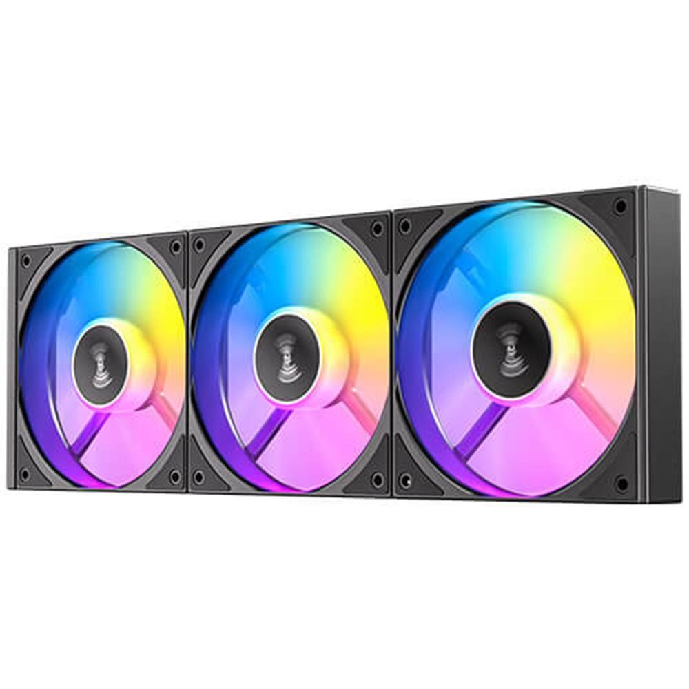 Ventoinhas para Caixa PC ANTEC Connect 120 Reverse ARGB (ARGB - Preto)