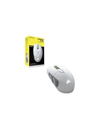 Rato CORSAIR Scimitar Elite Wireless SE (Mão direita - Até 33000 DPI - Ótico - Branco)