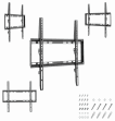 Suporte de Parede TV GEMBIRD WM-55F-04 (400 x 400 mm - 200 x 200 mm - 139,7 cm - Preto)