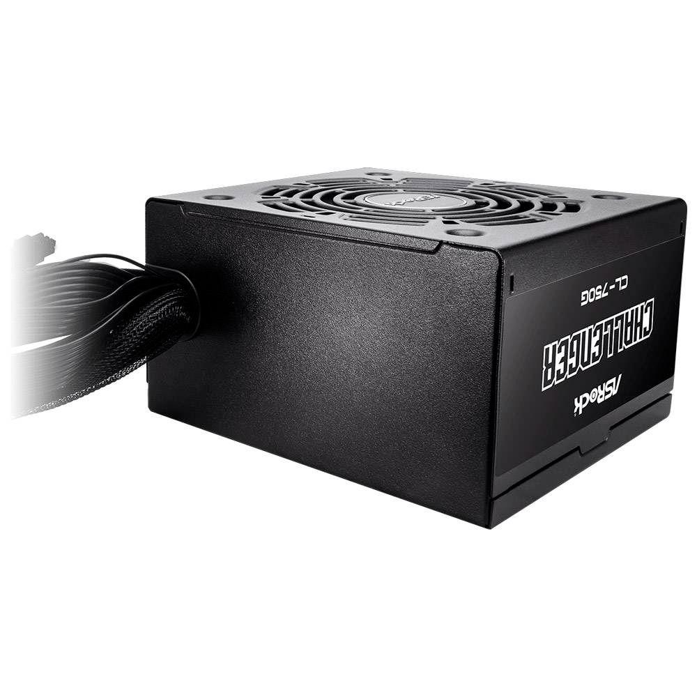 Fonte de Alimentação ASROCK Challenger CL-750G (ATX - 750 W - 80 PLUS Gold - Preto), miniatura 3