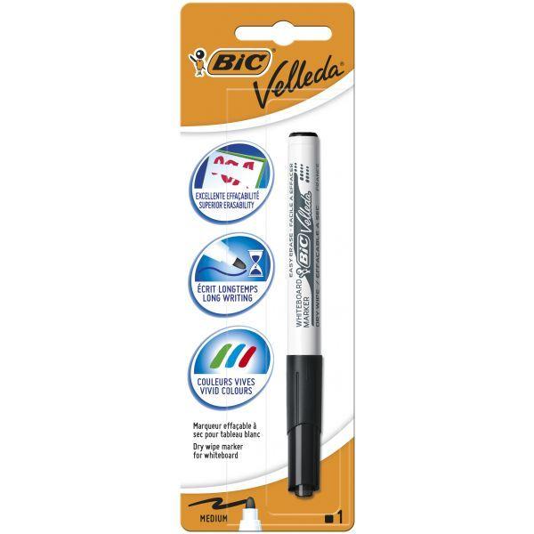 Marcador para Quadro Branco BIC Velleda 1741 (Preto) — miniatura 2