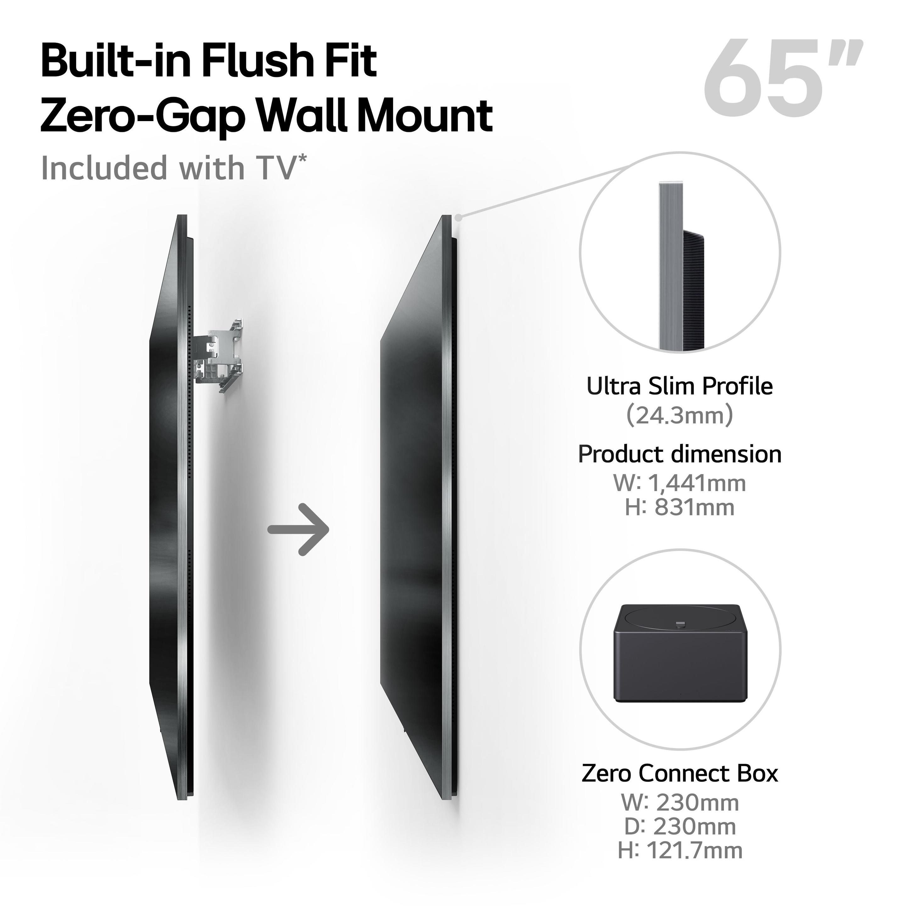 Televisão LG TV OLED65M59LA (65'' - 4K OLED evo - Metálico), miniatura 2