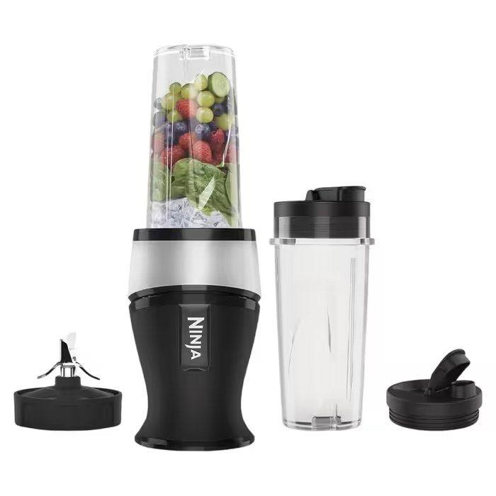 Liquidificadora NINJA QB3001EUS (Liquidificadora de bancada - 700 W - 0,47 l - Preto e Prateado) — miniatura 2