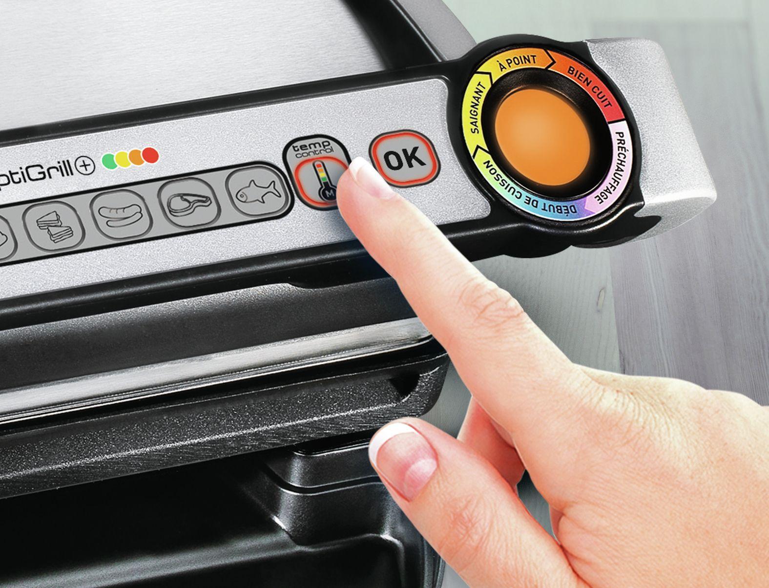 Grelhador de Contacto TEFAL GC712D34 (Cinzento) — miniatura 3