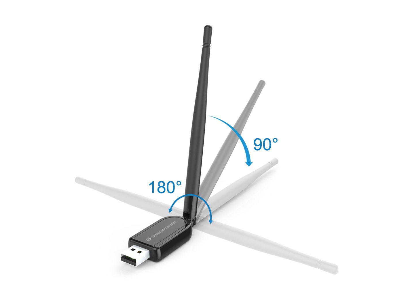 Adaptador Bluetooth USB CONCEPTRONIC ABBY07B (5.1+EDR - USB - 3 Mbit/s) — miniatura 2
