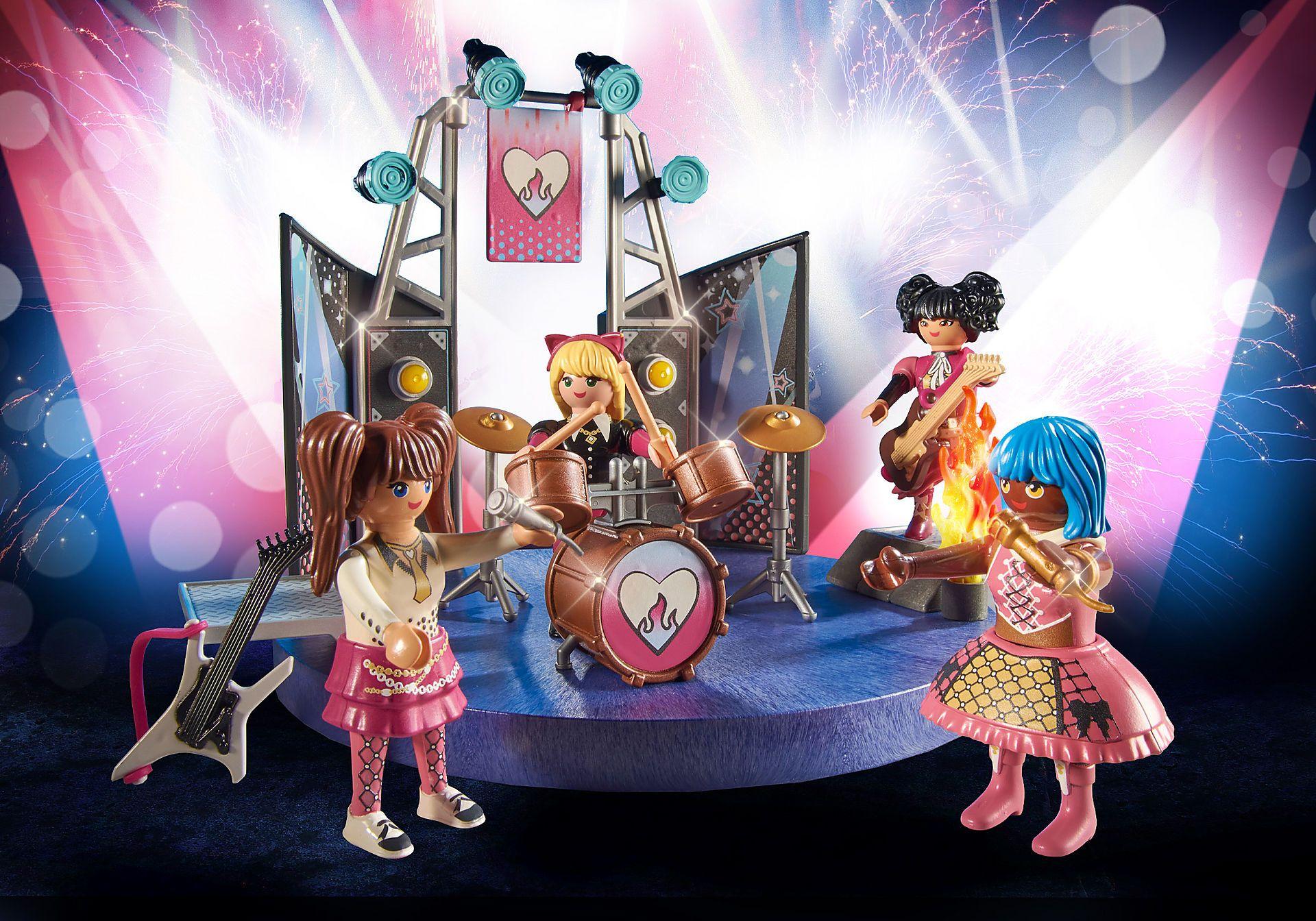 Conjunto PLAYMOBIL City Life Banda de Música 71042 (City Life - 4 anos - Multicor)