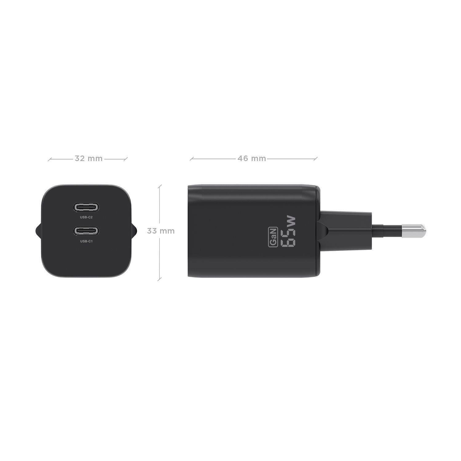 Carregador de Parede AISENS A110-1030 (65 W - Preto), miniatura 4