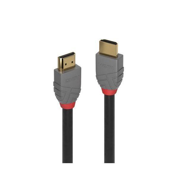 Cabo HDMI LINDY 36953 Anthra Line (2 m - HDMI Type A - Preto), miniatura 3