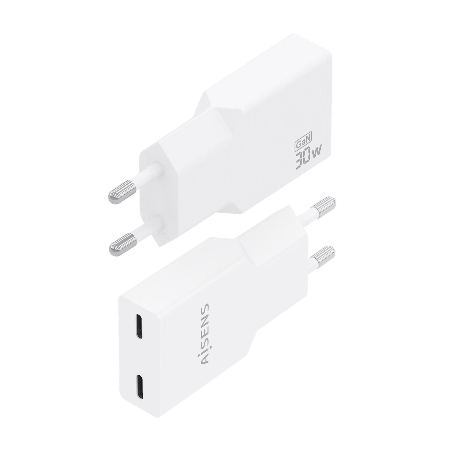 Carregador de Parede AISENS A110-1003 (30 W - Branco), miniatura 3