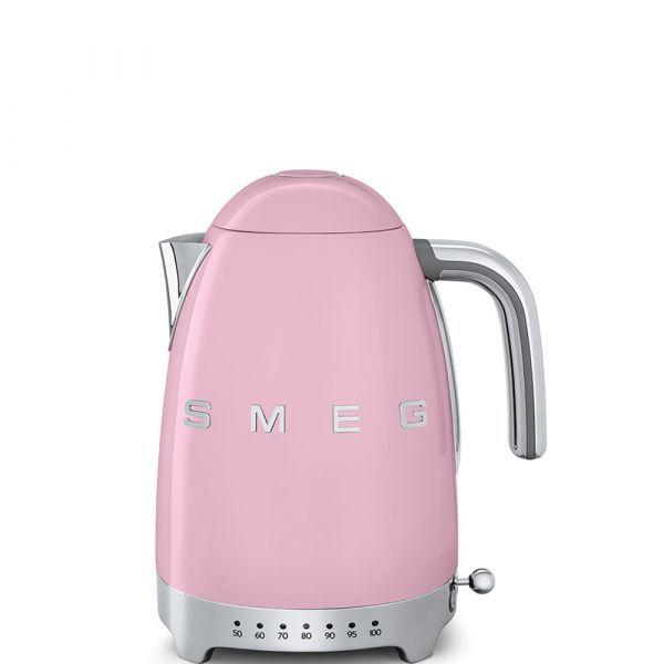 Jarro Elétrico SMEG KLF04PKEU (2400 W - 1,7 L - Aço inoxidável - Rosa)