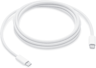 Cabo USB-C APPLE MYQT3ZM/A (2 m - USB-C - Dispositivos USB-C - Branco)