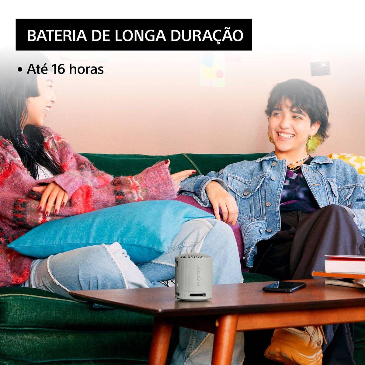 Coluna Portátil SONY SRS-XB100 (2,5 W - Sem fios - Cinzento), miniatura 6