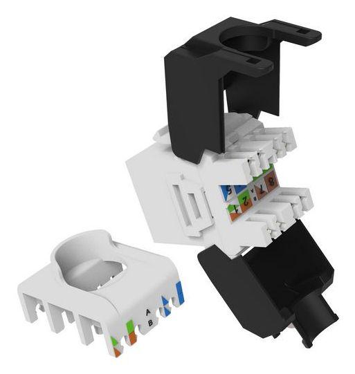 Conector Keystone EQUIP 769227 (LSA - RJ-45 - Cat6a - Branco) — miniatura 4