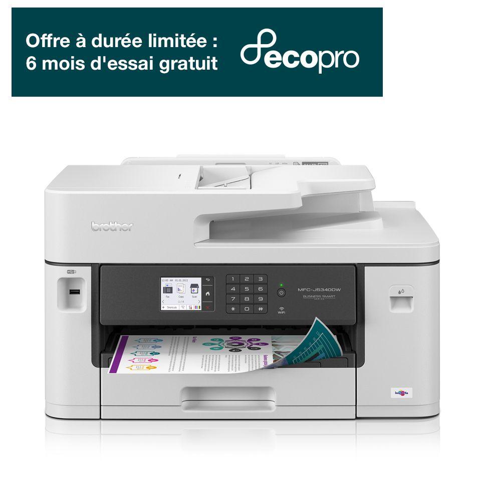 Impressora Multifunções Jato de Tinta BROTHER MFC-J5340DW (A3 - Impressão a cores - 250 folhas - Preto e Branco) — miniatura 4