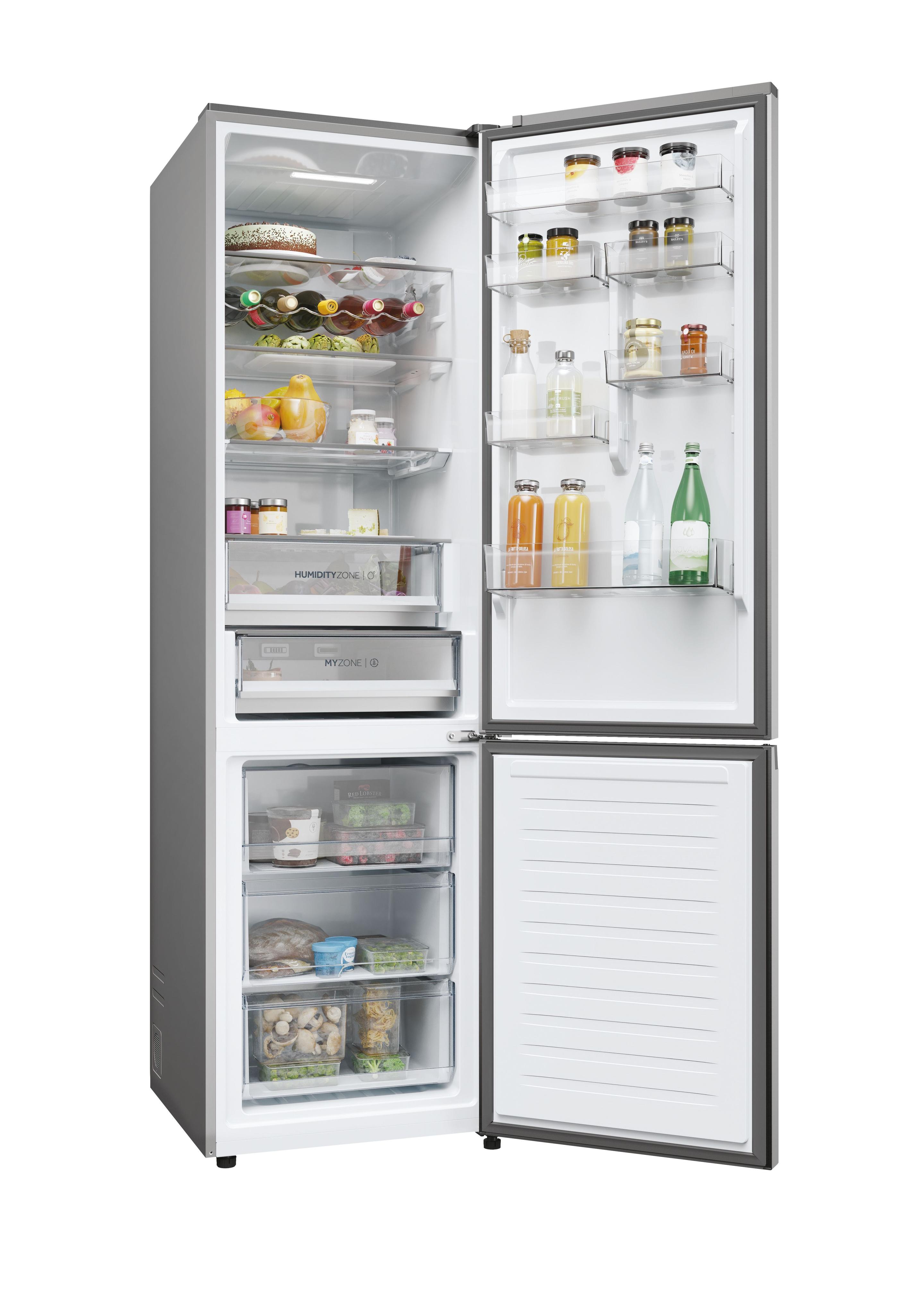 Frigorífico Combinado Independente HAIER HDPW5620ANPK (409 l - hOn - 205x59,5x66,7 cm - Inox) — miniatura 5
