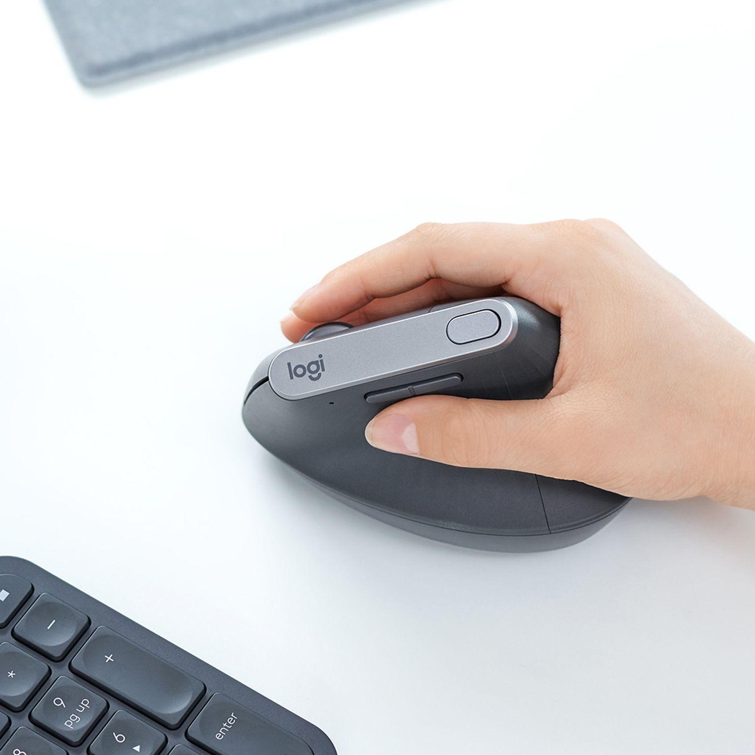 Rato LOGITECH MX Vertical (Mão direita - 4000 DPI - Ótico - Grafite) — miniatura 5