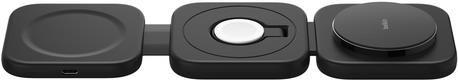 Carregador de Viagem Sem Fios 3 em 1 BELKIN BoostCharge Pro WIZ024HQBK (USB Type-C para USB Type-C - Preto)