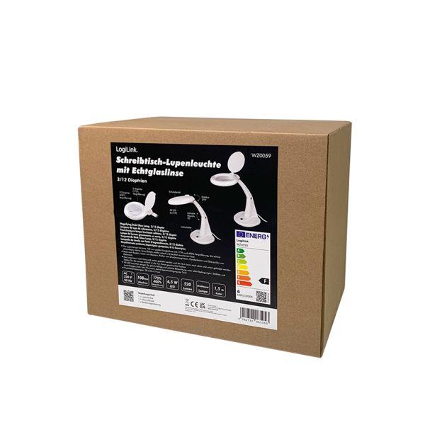 Lupa com Iluminação LOGILINK WZ0059 (6,5 W - 230 V - AC), miniatura 9