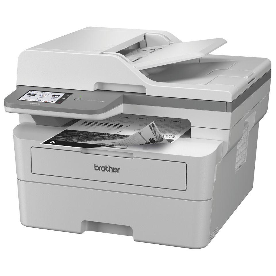 Impressora Multifunções Laser BROTHER MFC-L2960DW (A4 - Impressão a preto e branco - 250 folhas - Branco) — miniatura 2