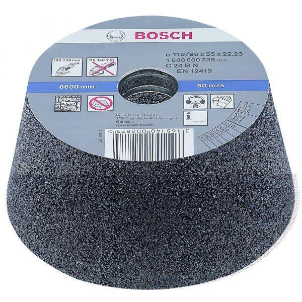Mó de Copo Cónica BOSCH 1608600239 (110 mm - Grão 24)