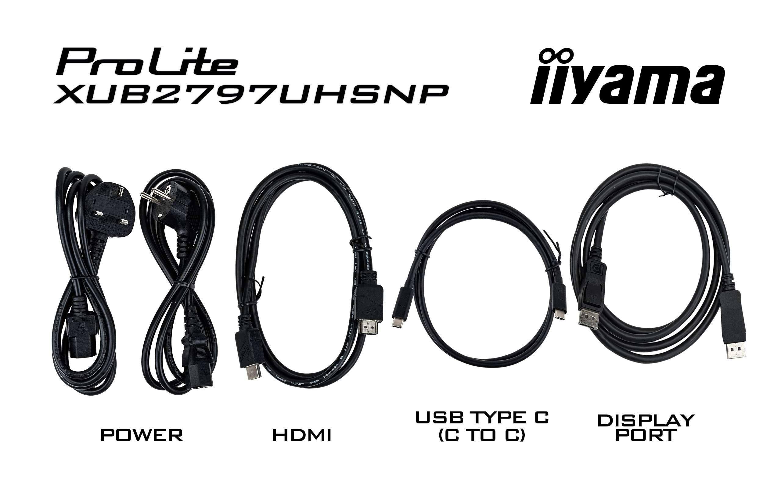 Monitor IIYAMA ProLite XUB2797UHSNP-B1 (27" - IPS - 60 Hz - Preto) — miniatura 13