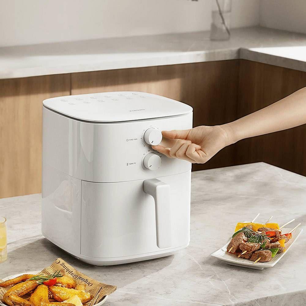 Fritadeira a Ar Quente XIAOMI Air Fryer Essential 6L (1550 W - 200 °C - 80 °C - Branco) — miniatura 5