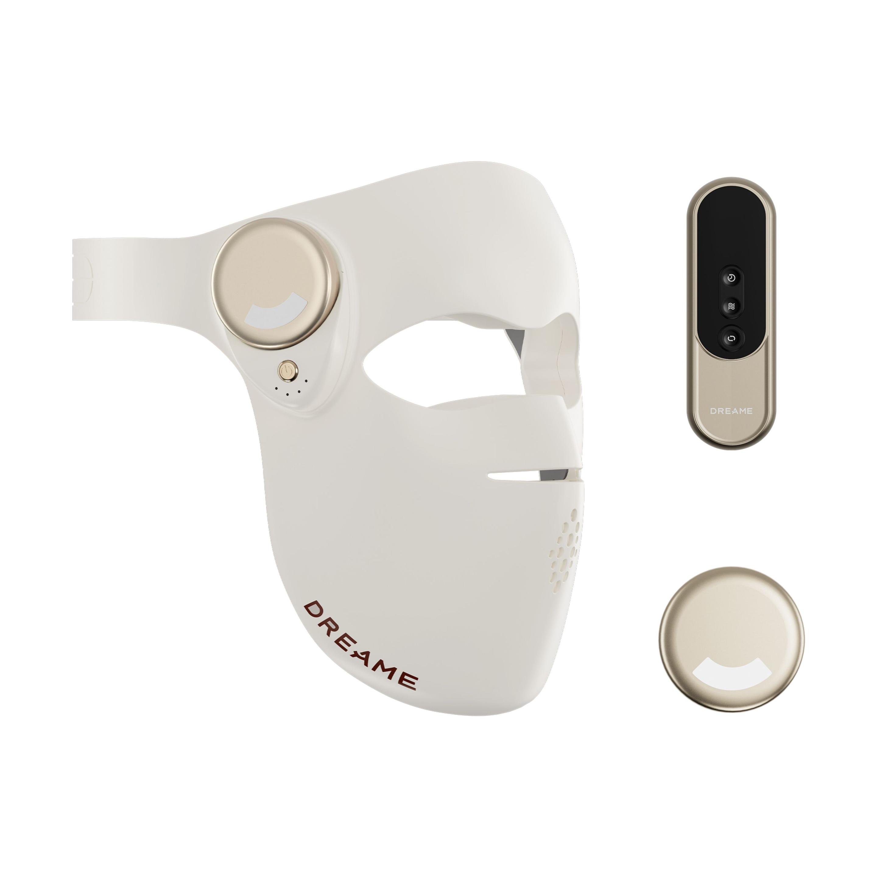 Máscara Facial LED DREAME Chrona (Silicone - Creme)