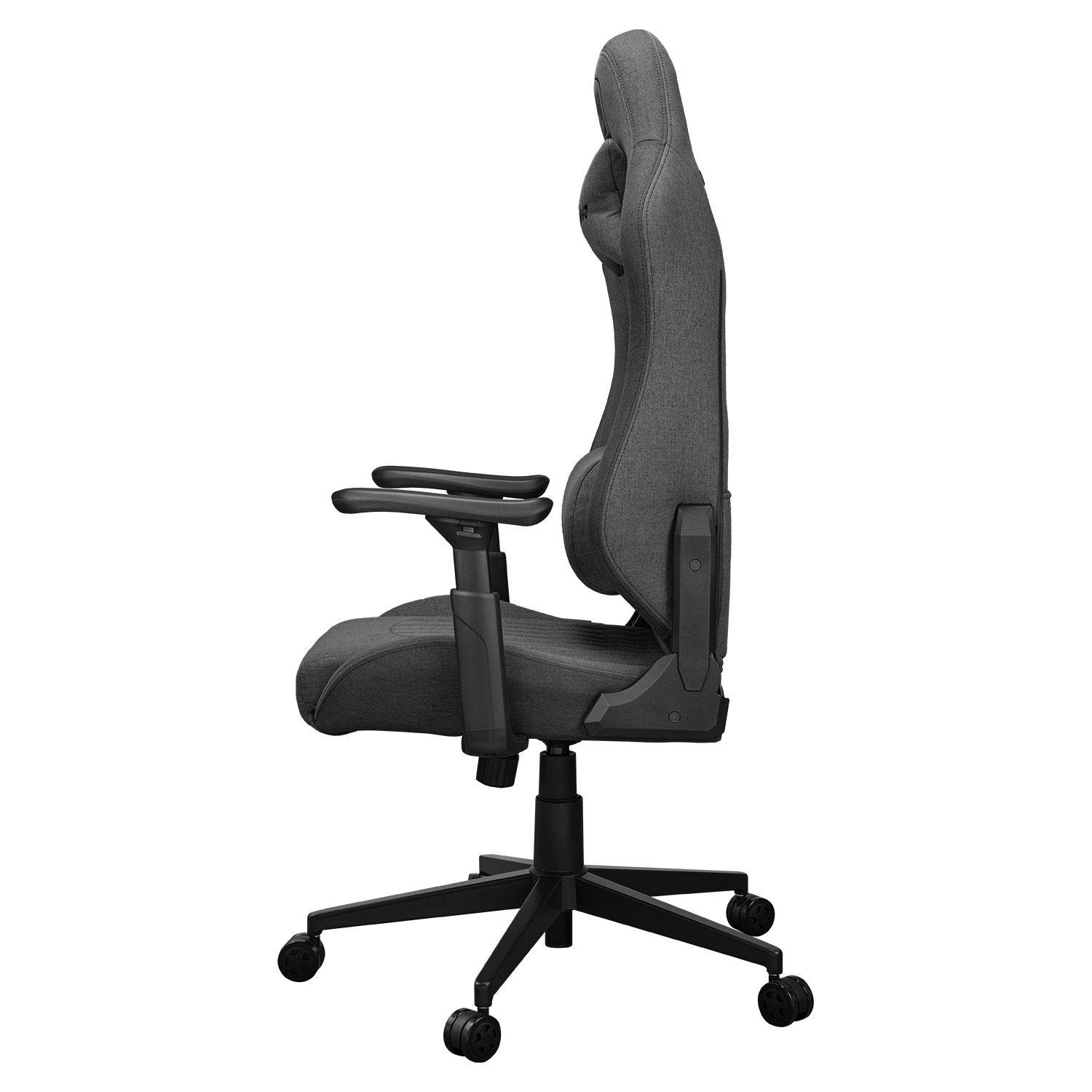 Cadeira Gaming COUGAR Explore Royal Gray F (120 kg - Tecido - Cinzento - Cinzento e preto), miniatura 4