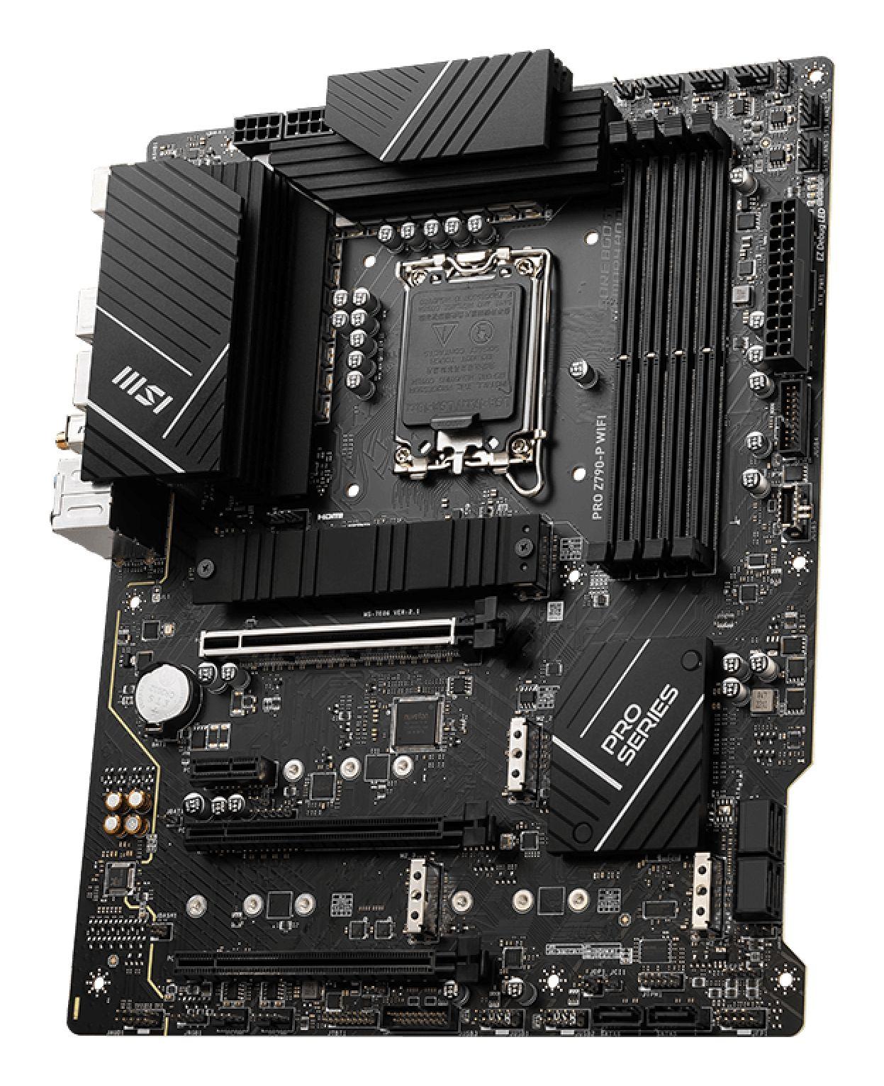 Motherboard MSI PRO Z790-P WIFI (LGA 1700 - ATX - Duplo canal - Preto), miniatura 3