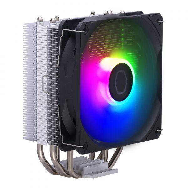 Cooler CPU COOLER MASTER Hyper 212 Spectrum V3 (12 cm - 1 ventoinha - 1750 RPM - Preto e Prateado) — miniatura 2