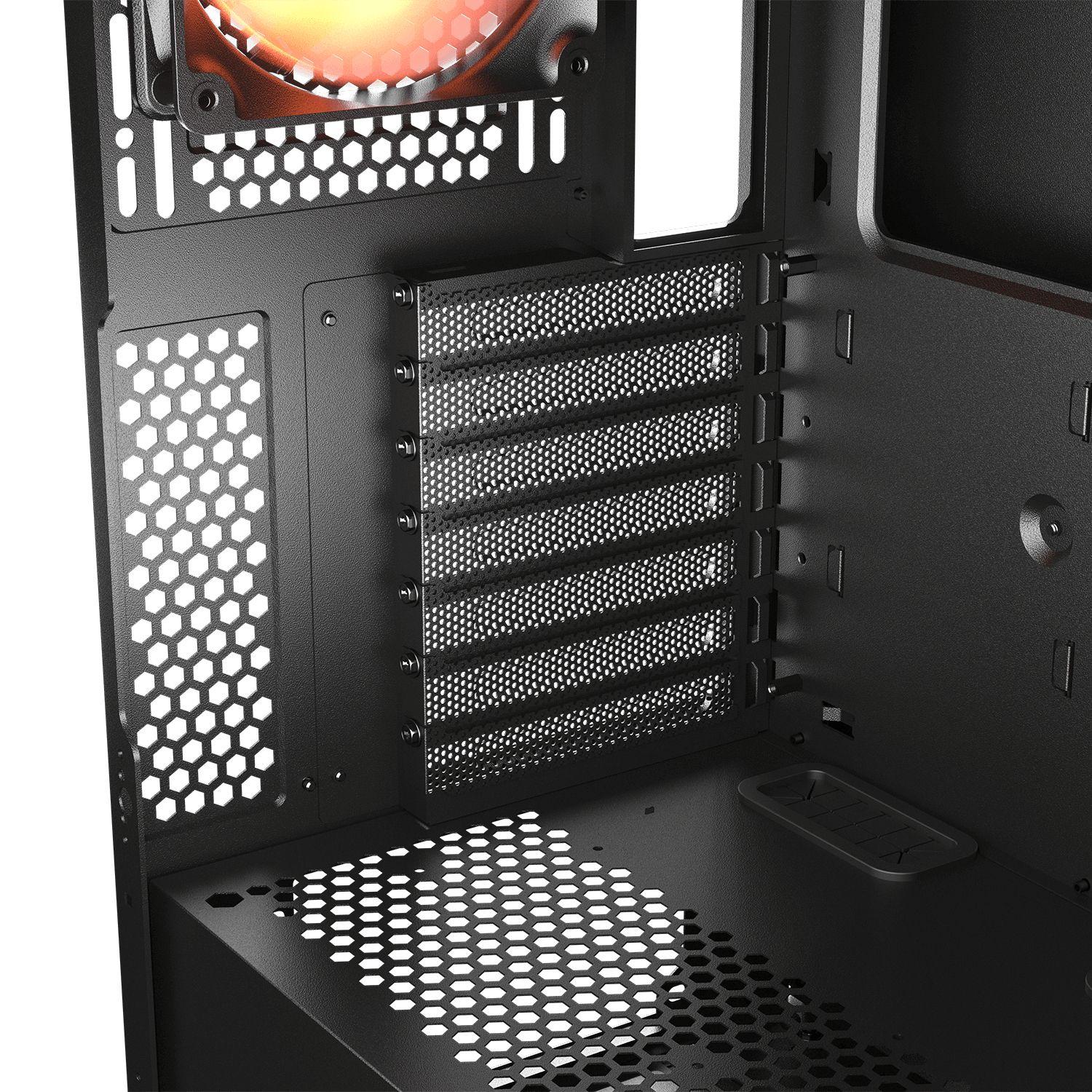 Caixa de Computador COUGAR Airface ECO RGB (Midi Tower - 190 mm - 390 mm - Preto), miniatura 11