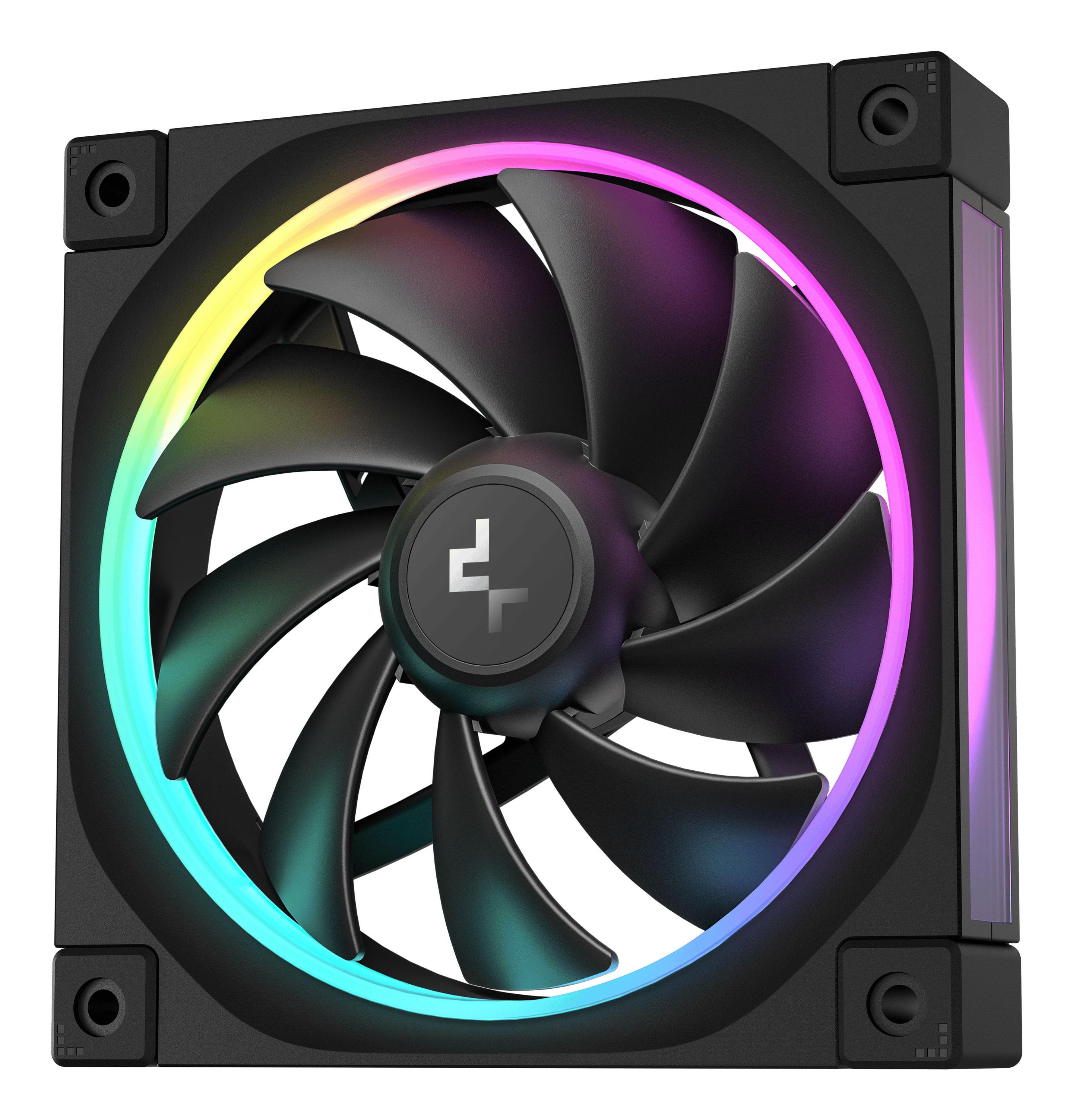 Ventoinha para Caixa PC DEEPCOOL FL12 (Preto)
