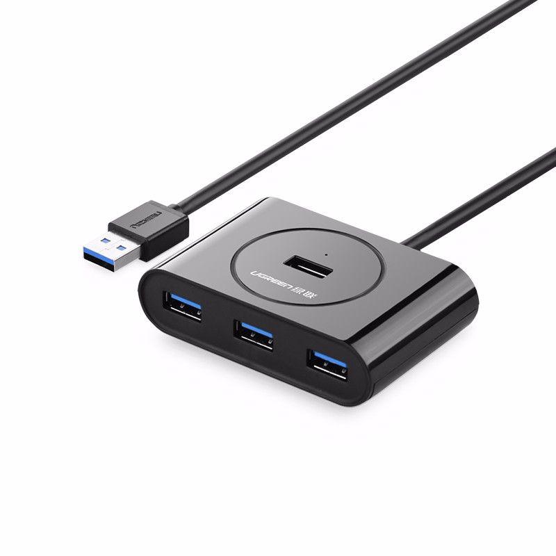 Hub USB UGREEN 20291 (0,8 m - Preto)