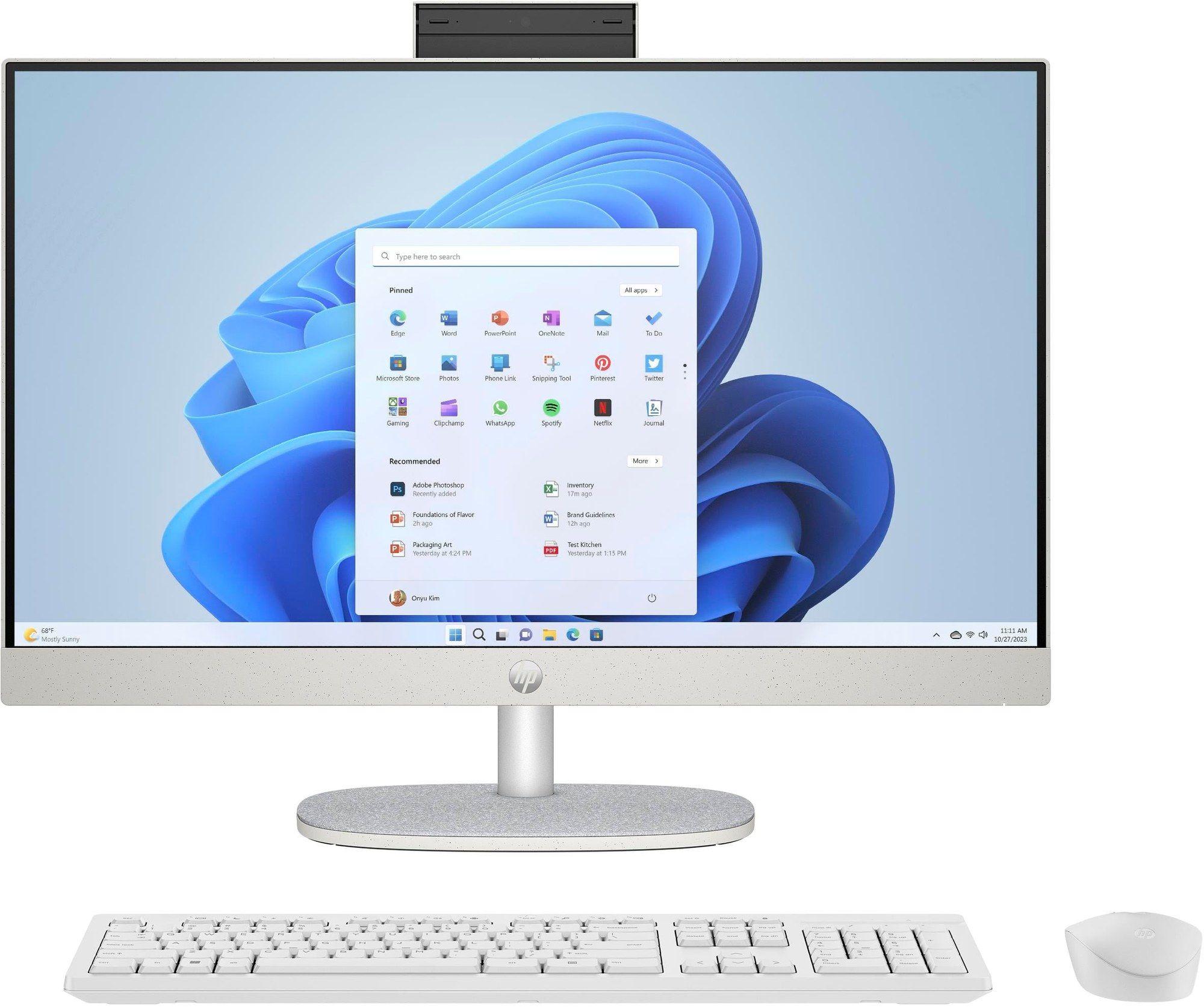 Computador All-in-One HP 24-CR0094NS (Intel Core i3-1315U - 8 GB - 23,8")
