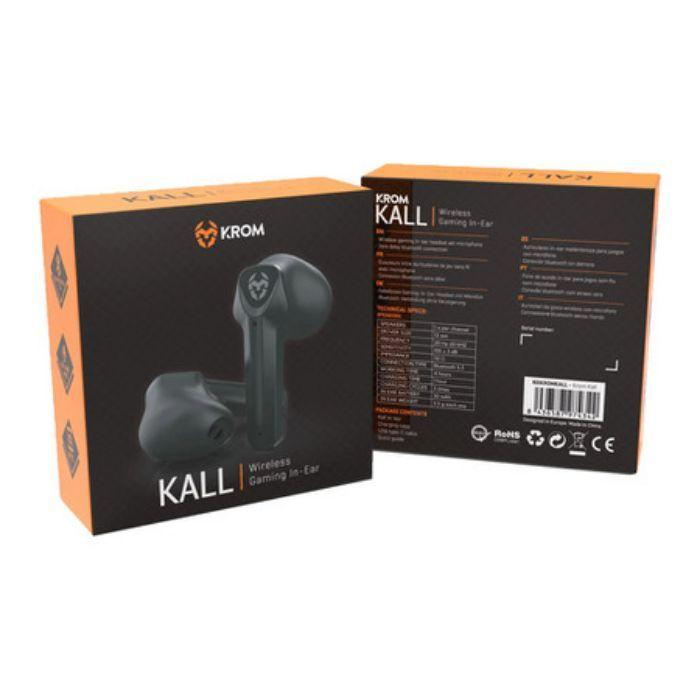 Auriculares KROM Kall (4 h - Preto), miniatura 4