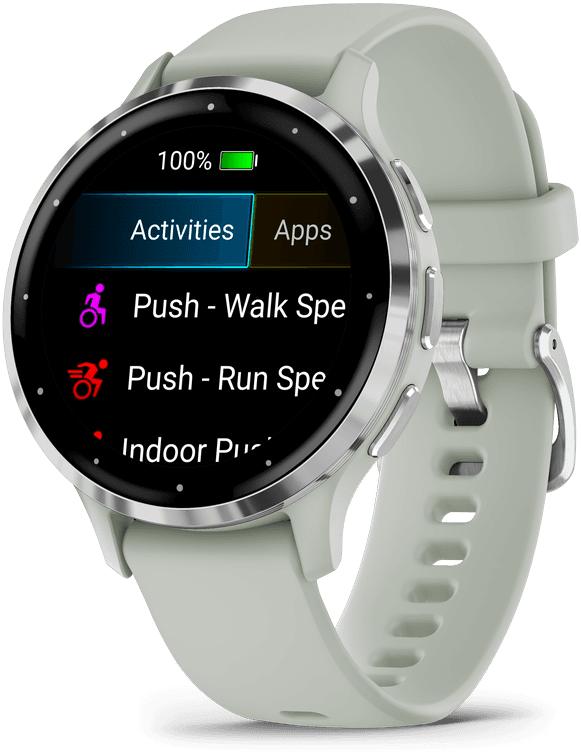 Smartwatch GARMIN Venu 3S (Redondo - AMOLED - 1,2" - Cinzento)