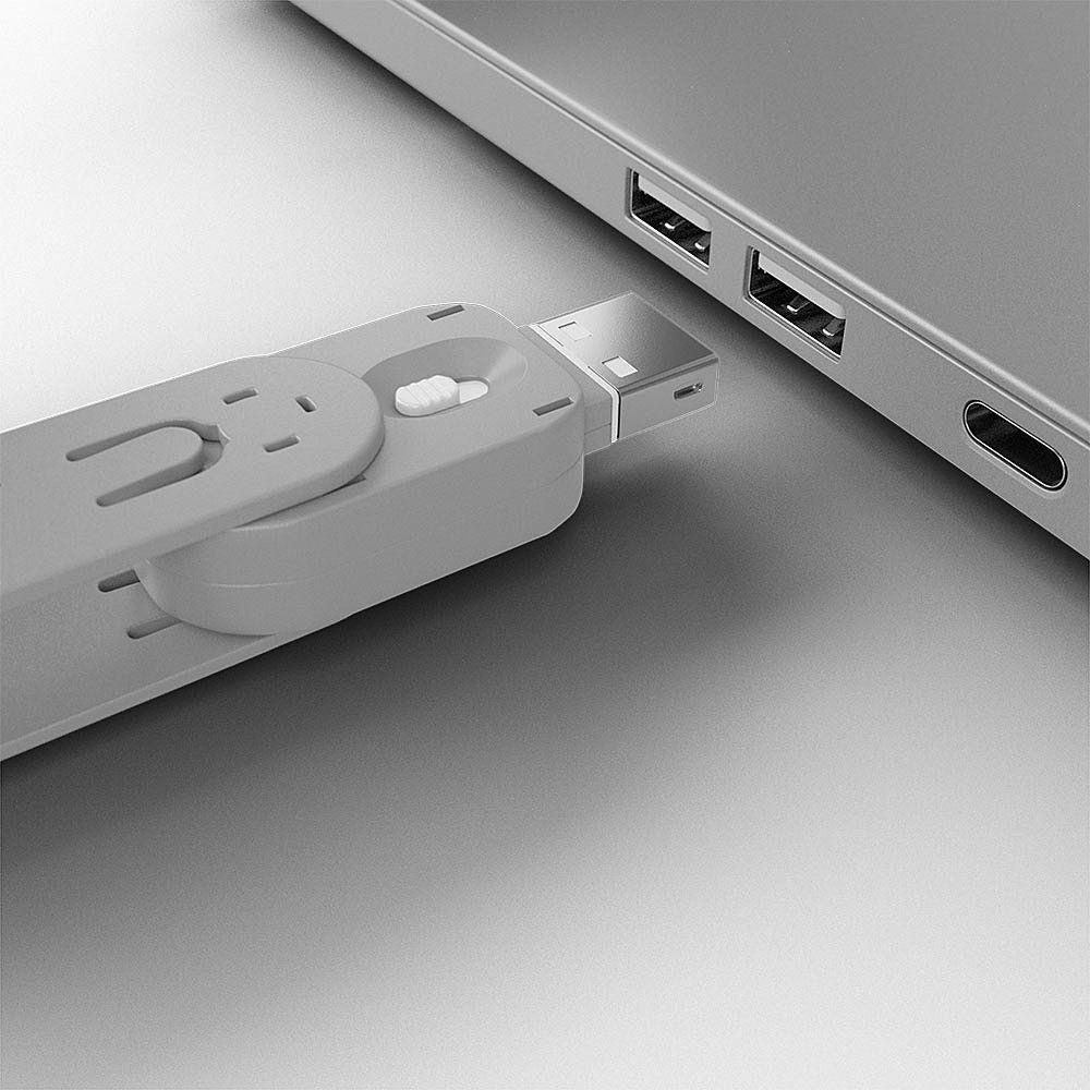 Bloqueador de Porta USB LINDY 40454 (USB-A - 4 Peças - Branco), miniatura 3
