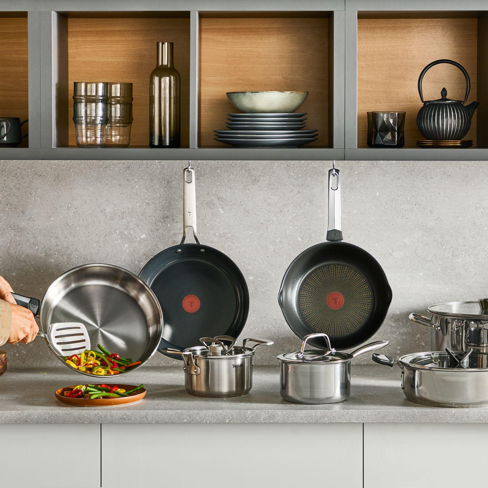 Frigideira multiusos TEFAL Emotion+ E3270744 (Aço inoxidável - Inox), miniatura 3