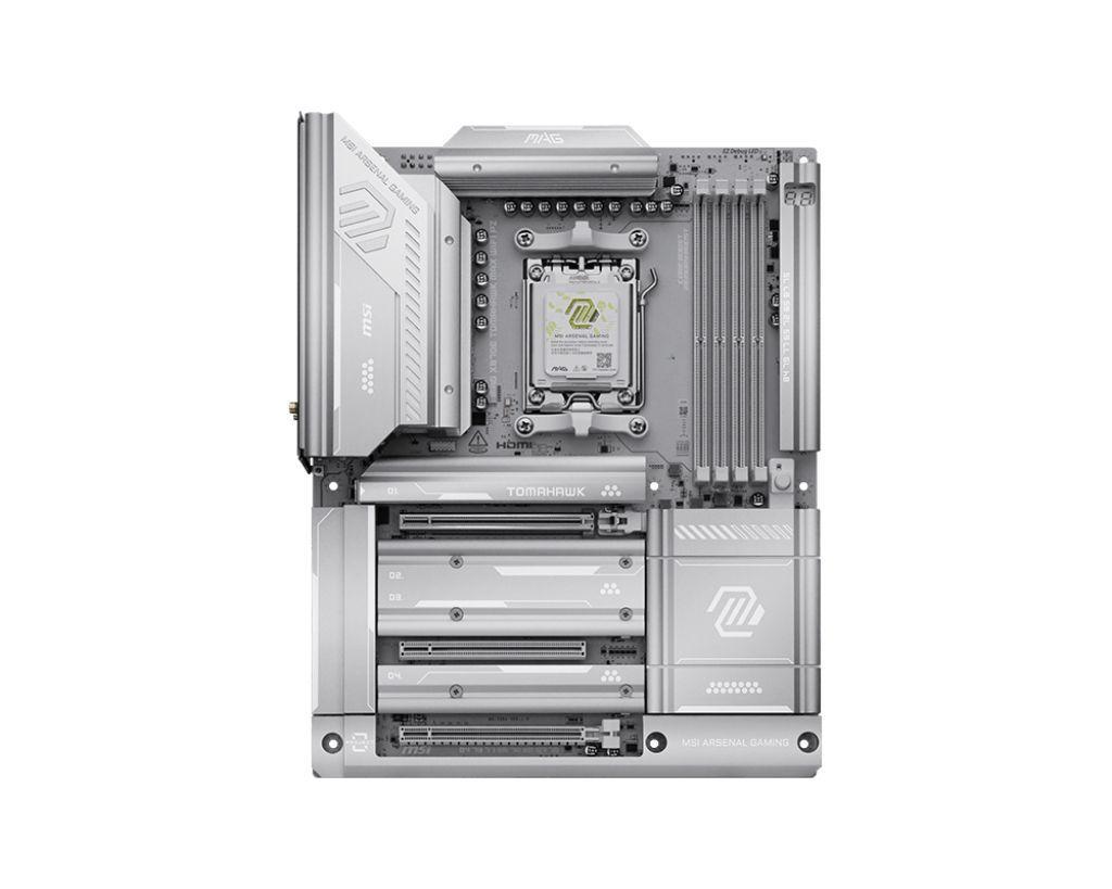 Motherboard MSI MAG X870E TOMAHAWK MAX WIFI PZ (AM5 - ATX - Duplo canal - Branco), miniatura 2
