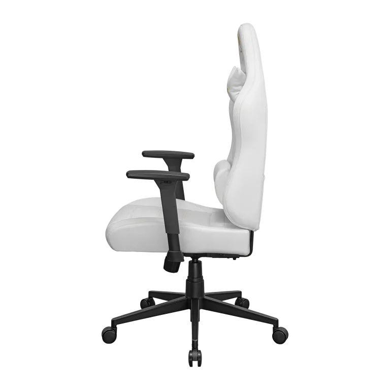 Cadeira Gaming COUGAR Pryme (120 kg - 131 cm - Preto e dourado - Branco), miniatura 3